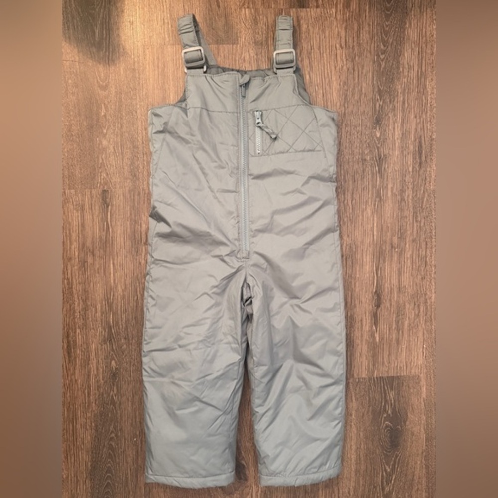 Old Navy Kids Gray Snow Overalls